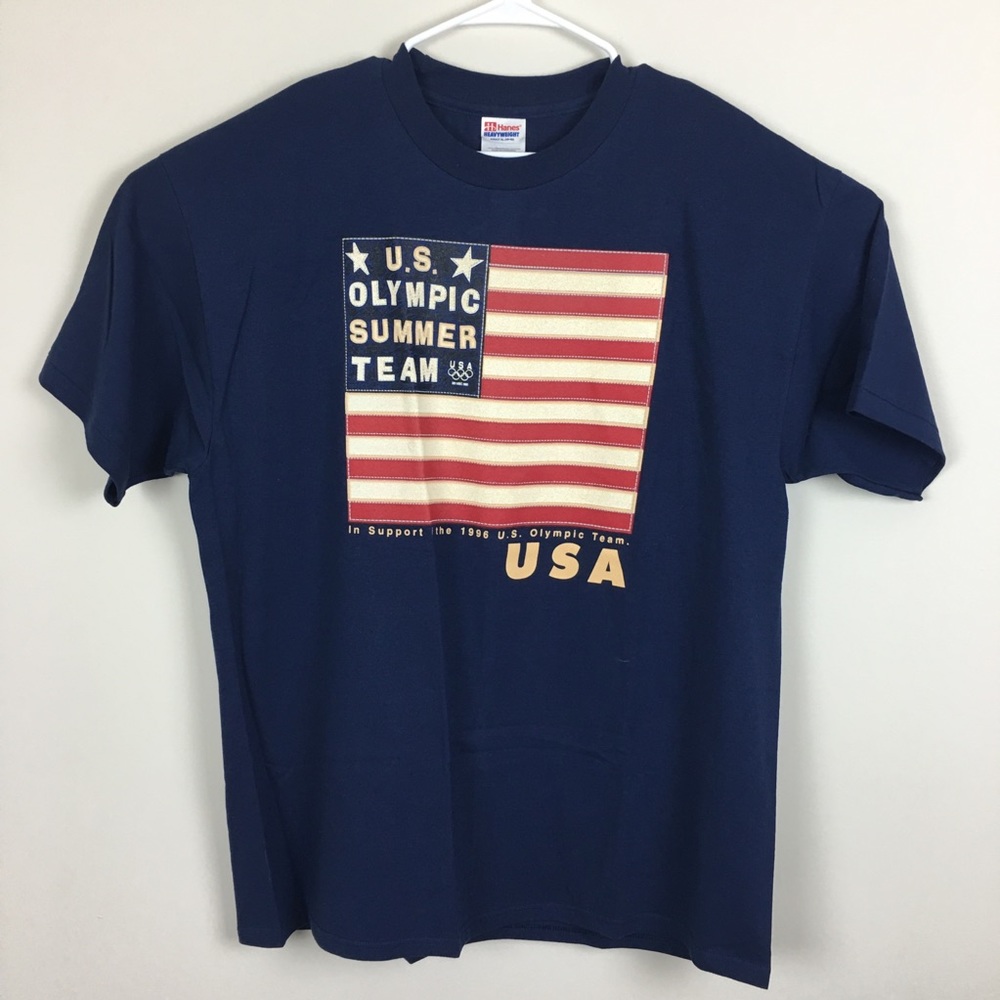 Vintage 1996 Summer Olympic Supported Shirt